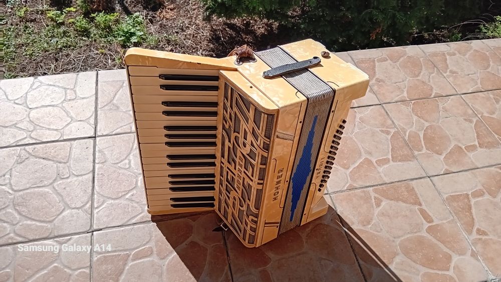 Akordeon hohner Verdi I 48 basów stan dobry z walizką