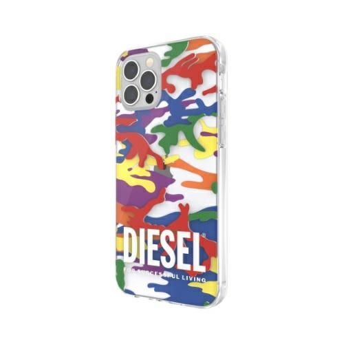 Diesel Clear Case Pride Camo AOPiPhone 12/12 Pro multikolor/