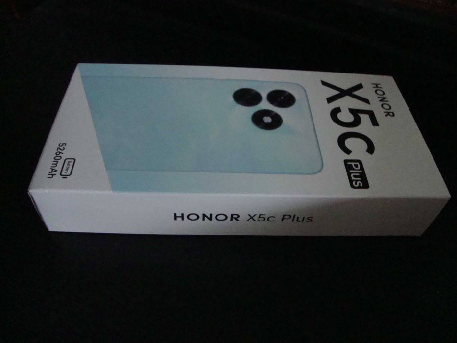 NOWY CZARNY Smartfon HONOR X5C Plus 4/64GB 50Mpix Dual SIM Bez Simlock