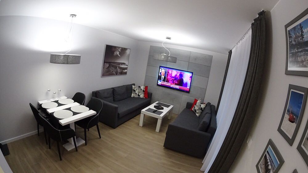 Apartament BD Premium z widokiem na morze noclegi nocleg Rewal