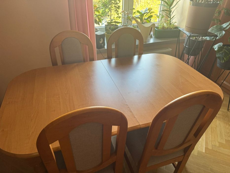 Stół jadalniany + krzesła