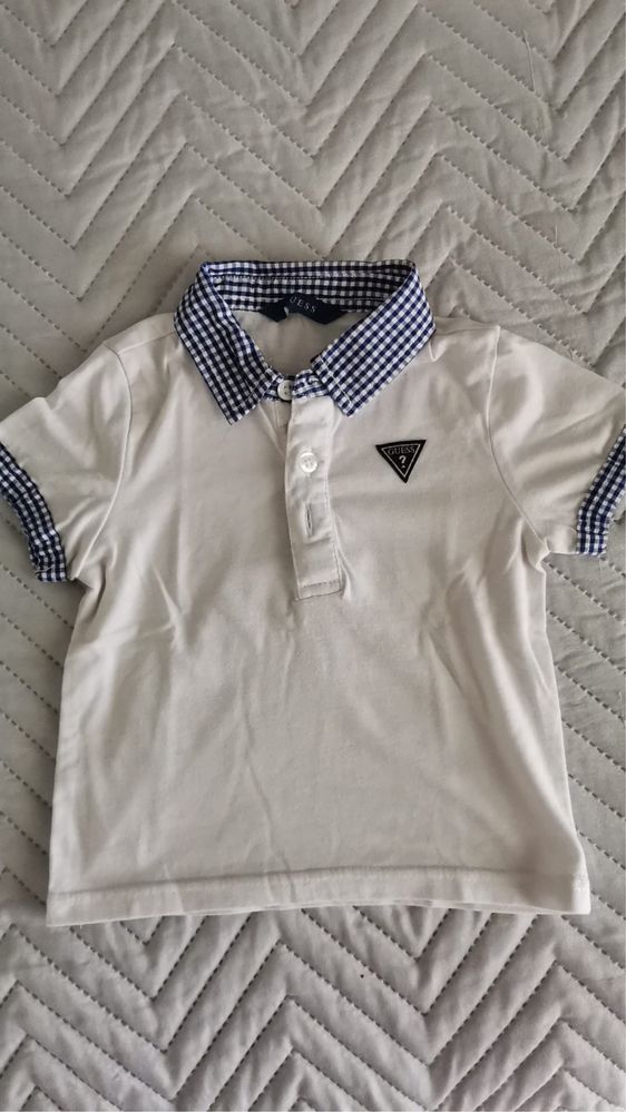 Polo Guess 6/9m veste pouco