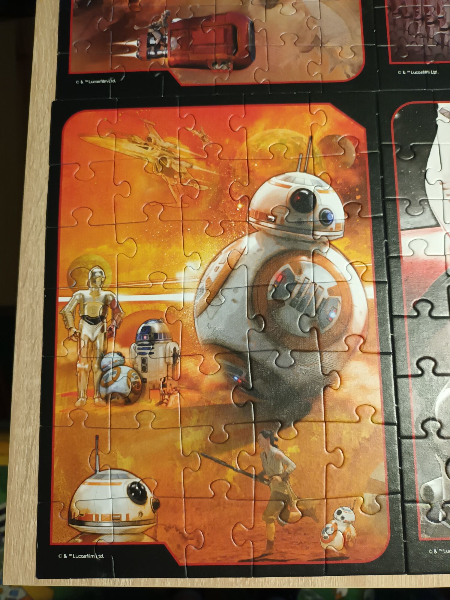 Puzzle 4 in 1 Star Wars