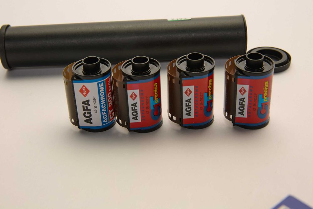 Filmy 35mm i APS kolor stare Kodak Fuji AGFA