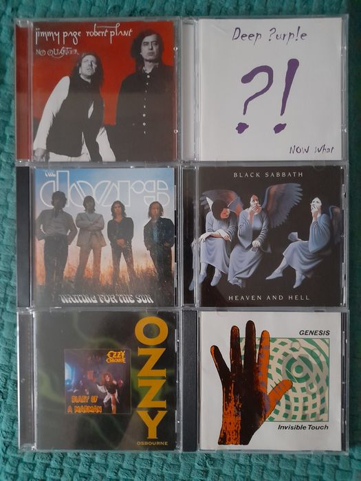 Фирменные CD диски Deep Purple, Elvis Presley, Genesis, The Doors