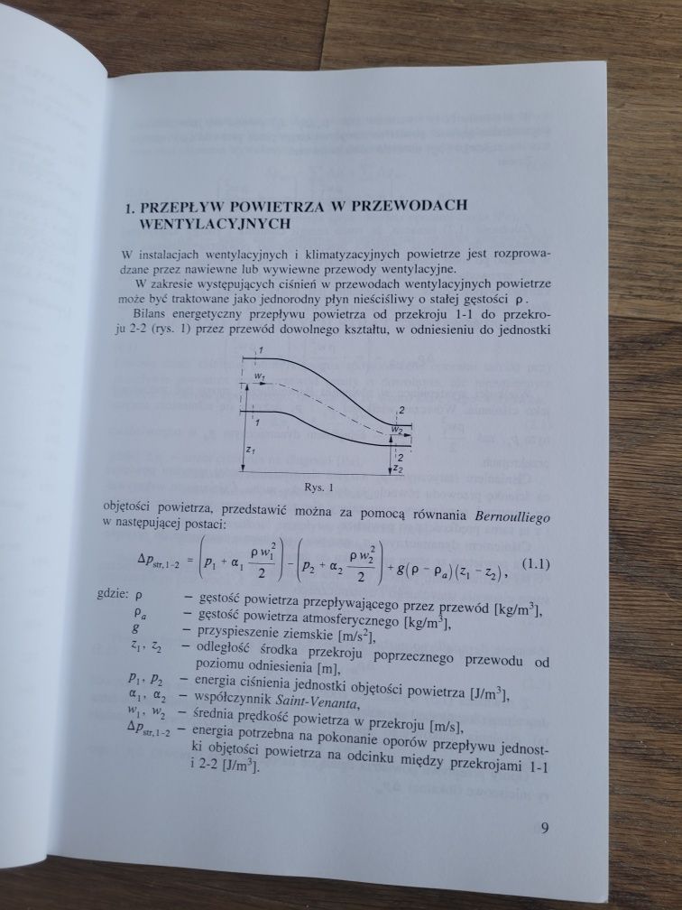 Wentylacja tablice do obliczeń strat ciśnienia Tomasz Klinke