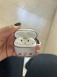 Airpods com caixa carregavel, só funciona um lado