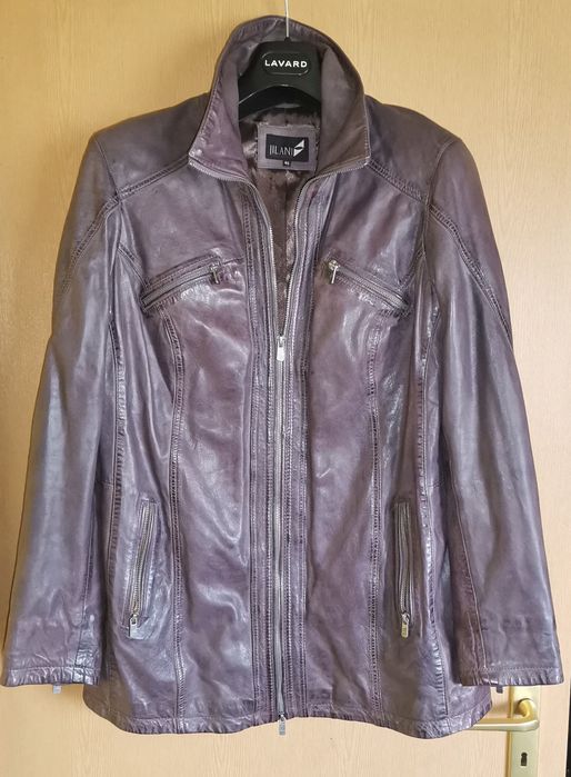 Kurtka damska skórzana 46