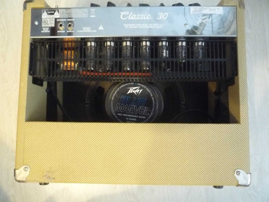 комбопідсилювач ламповий новий