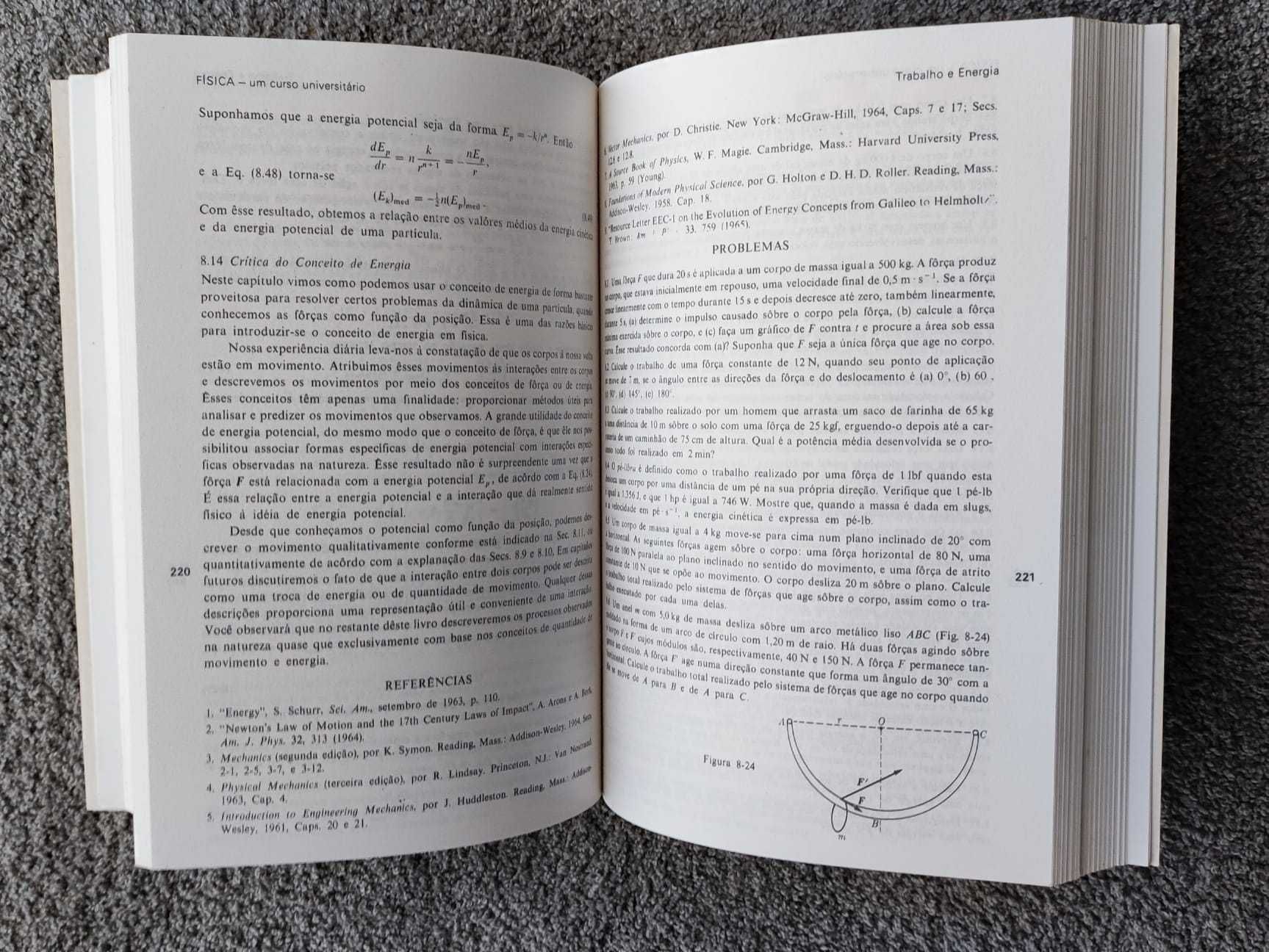 Livro 'Física - Mecânica', editora Edgard Blucher LTDA.