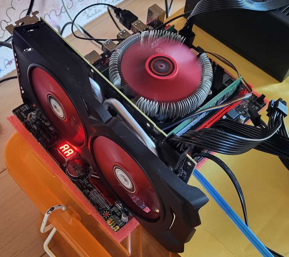 Bundle X99 (Xeon) (Board+CPU+cooler+8GB+NVME+WiFi e BL)