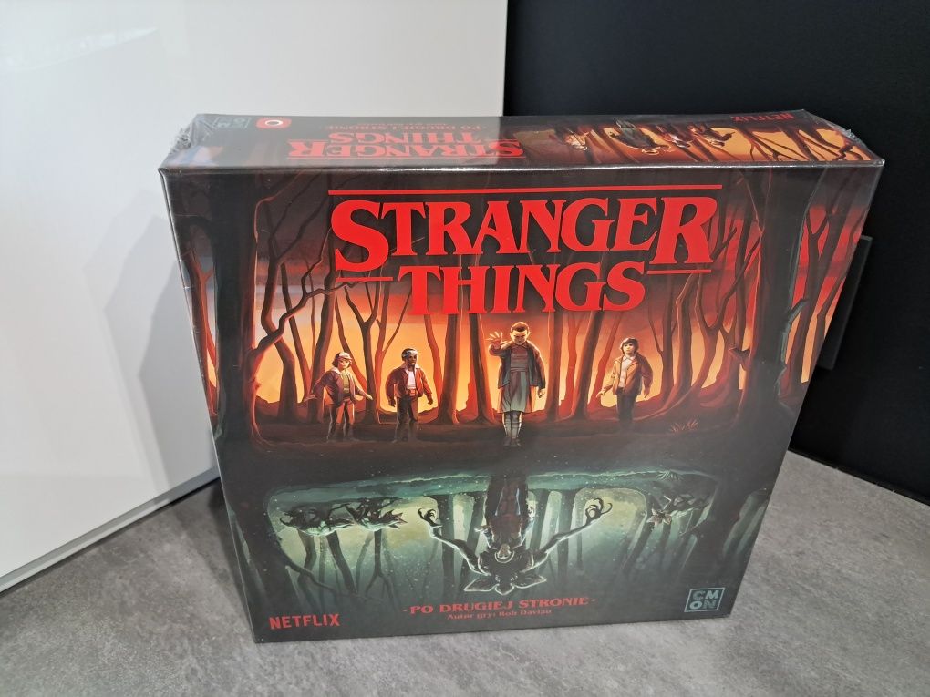 Stranger Things - nowa, gra planszowa. Zafoliowana, wysyłka gratis!