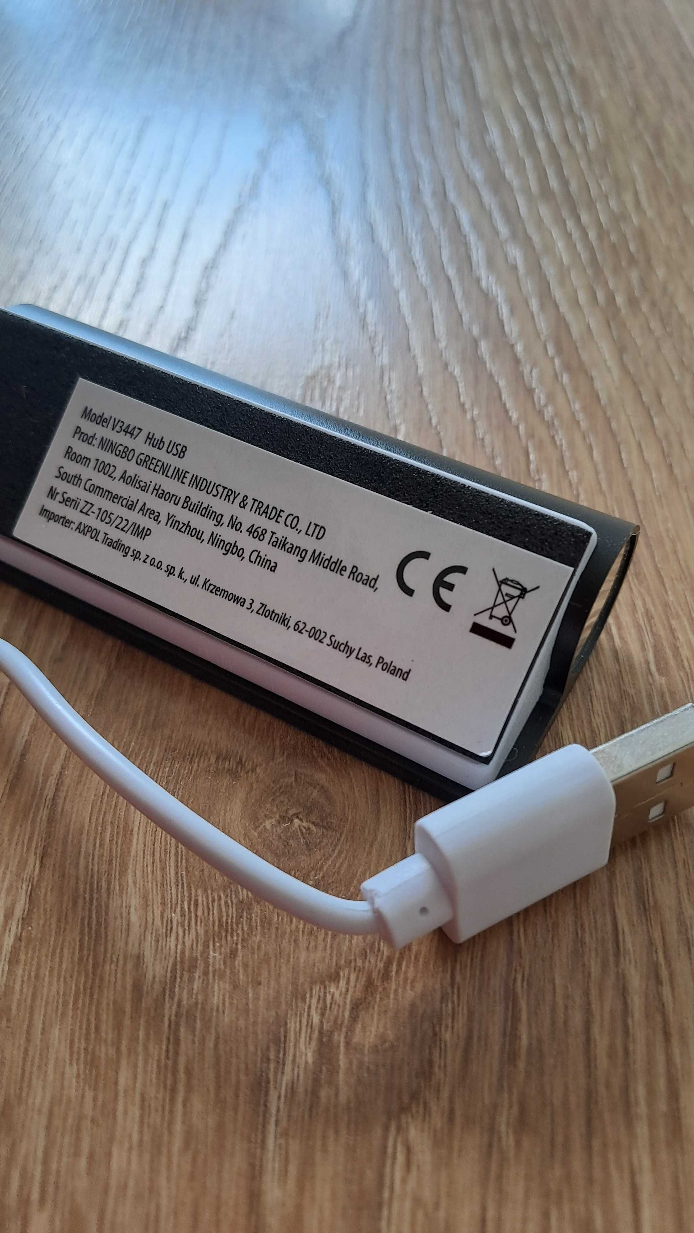 Rozdzielacz HUB USB model V3447 4 porty