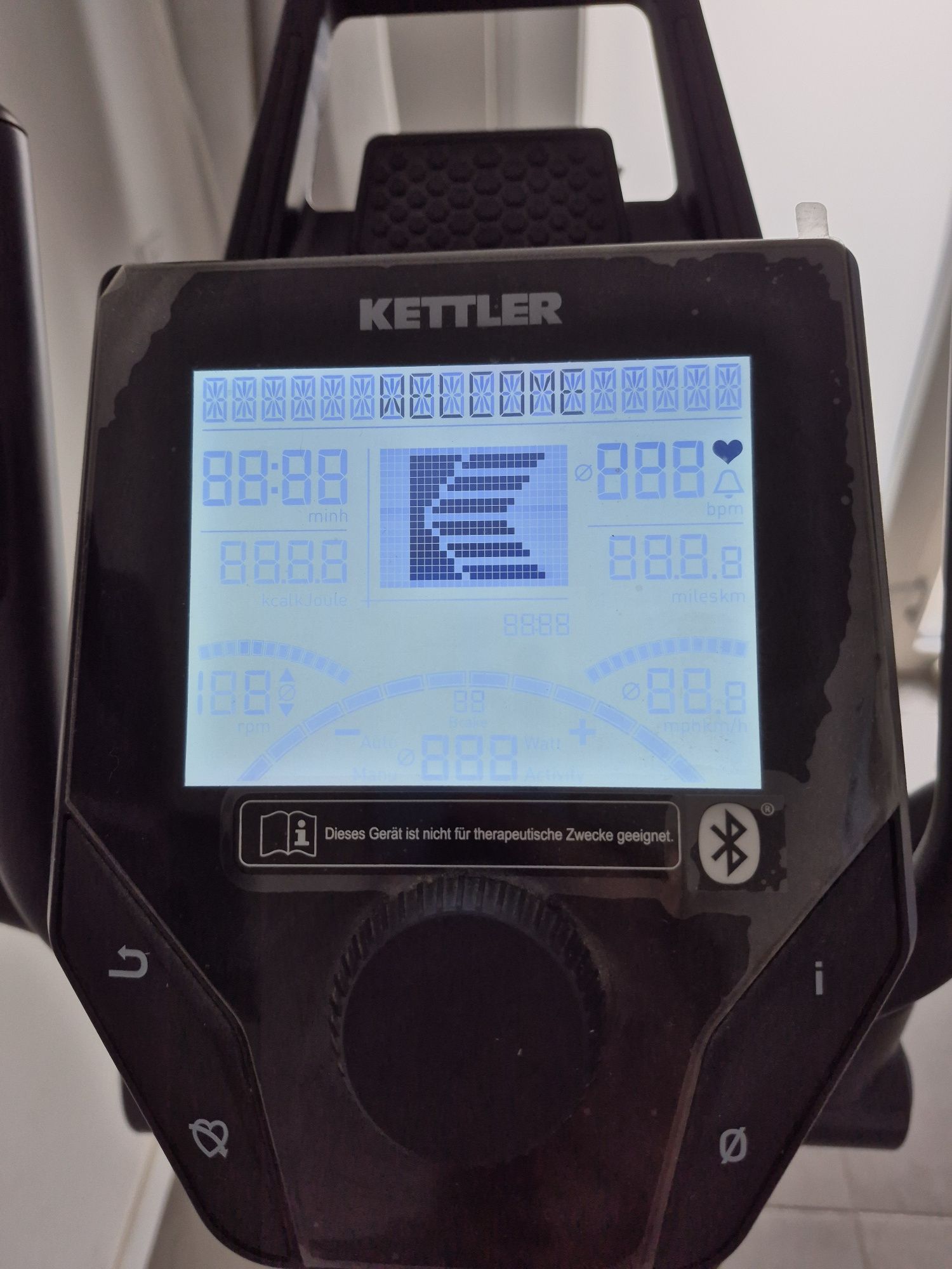 Bicicleta elíptica Kettler - como nova