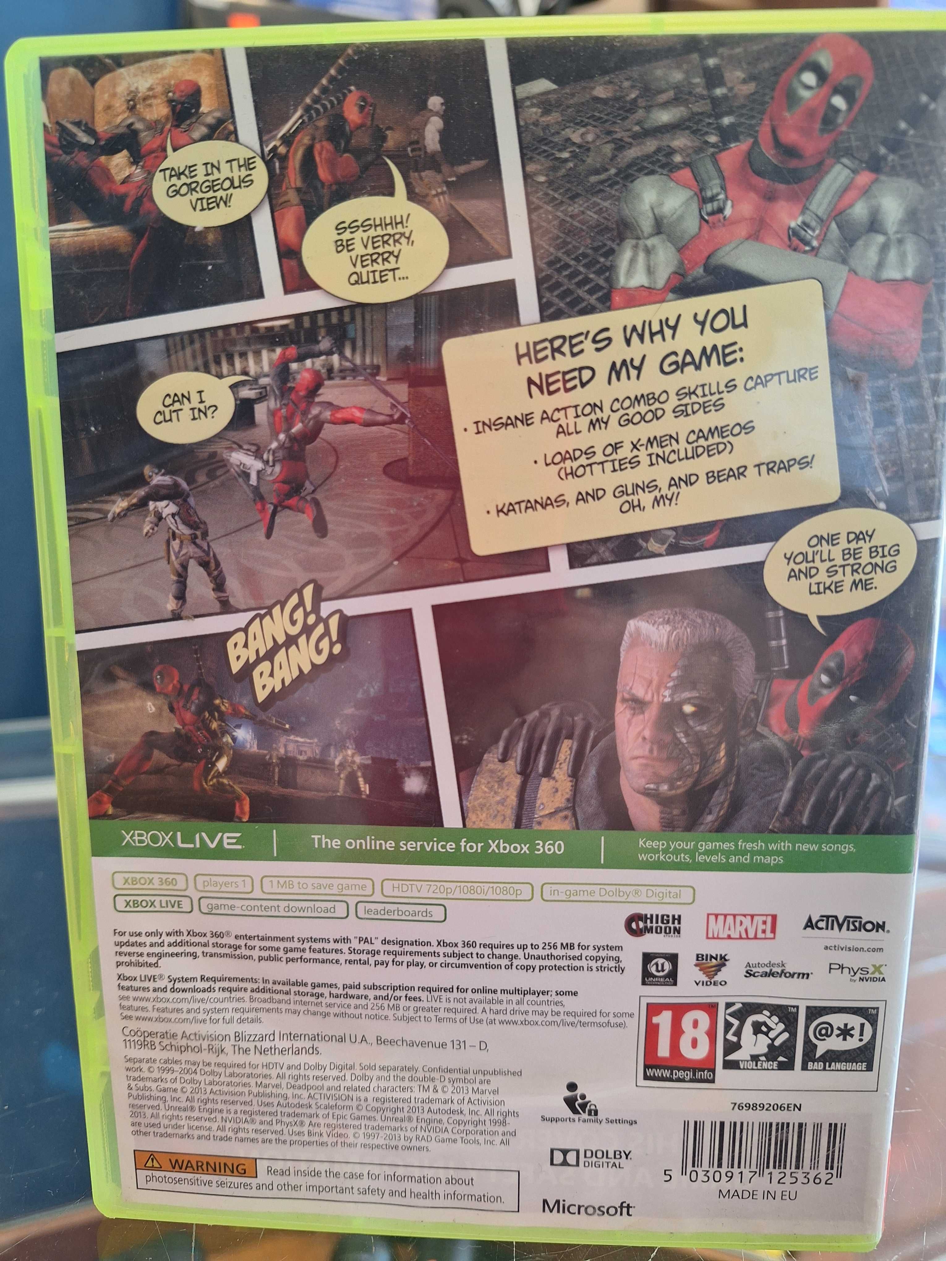 Deadpool Xbox 360, BDB, CentrumGrania