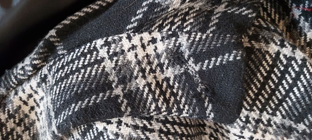 Płaszczyk w kratę krótki George 42 44