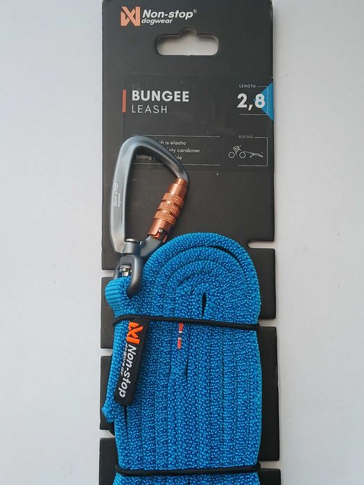 Non-Stop Dogwear Smycz Bungee Leash 2,8m/23mm*smycz na rower, itp*nowa