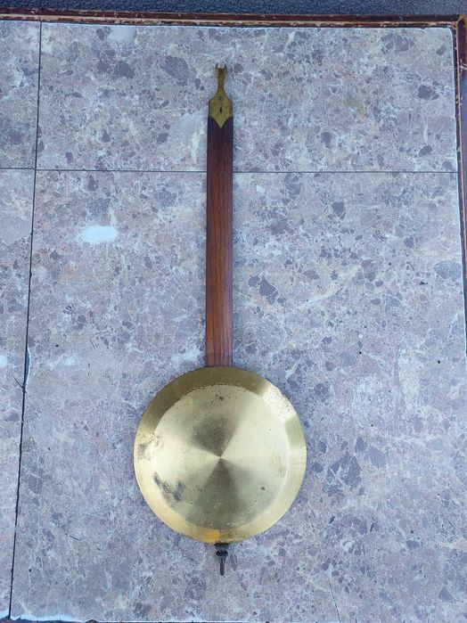 W145 Wahadło starego zegara ściennego GB Becker 11,5cm dł 35cm