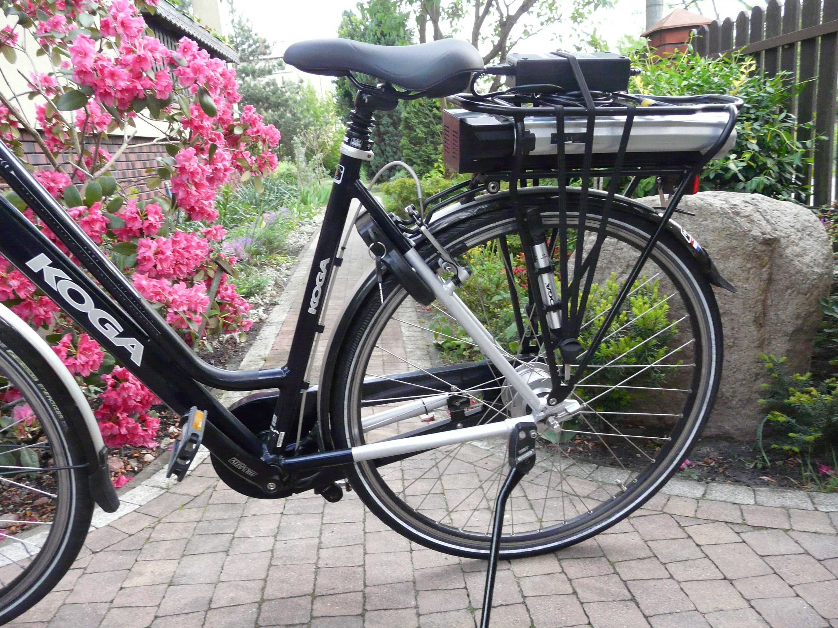 Rower elektryczny KOGA e-comfort 28"/53, Manetka, ładna