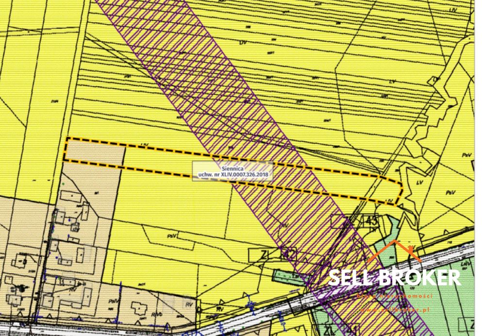 Duża dzialka na sprzedaż! Objęta MPZP / Siennica
