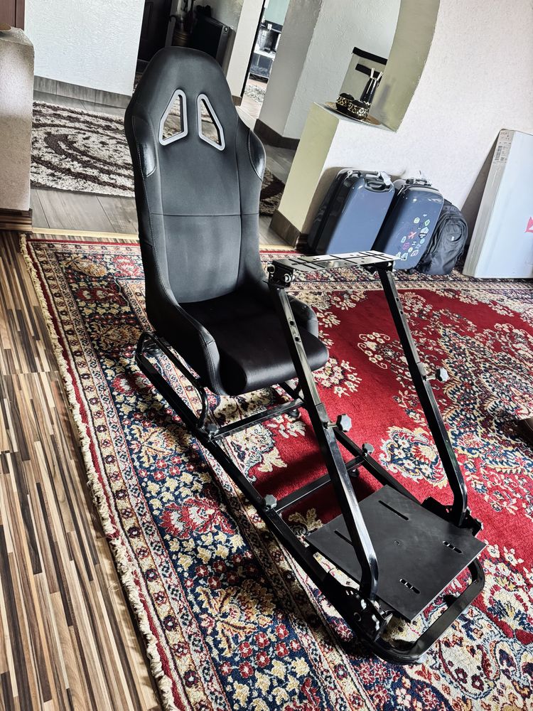 Stelaż simracing simrig z fotelem