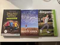 Ksiazki o bieganiu: Jedz i biegaj, Bieganie jest proste, Jaglany…