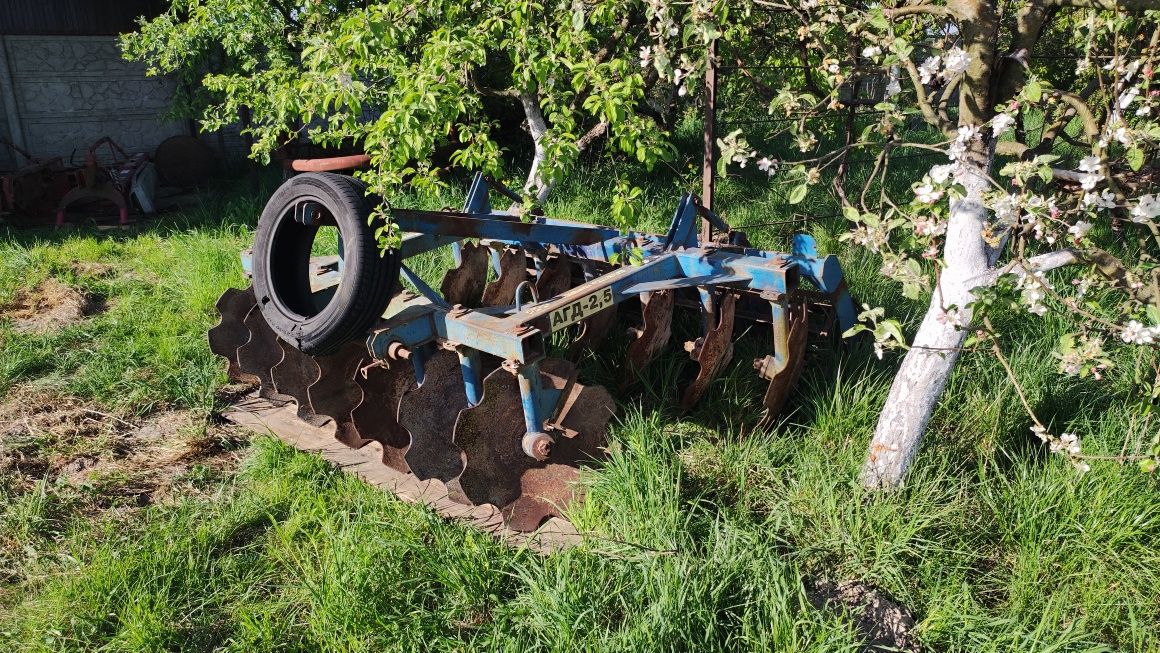 ктн, гребачка, дискова АГД 2.5 сажалка