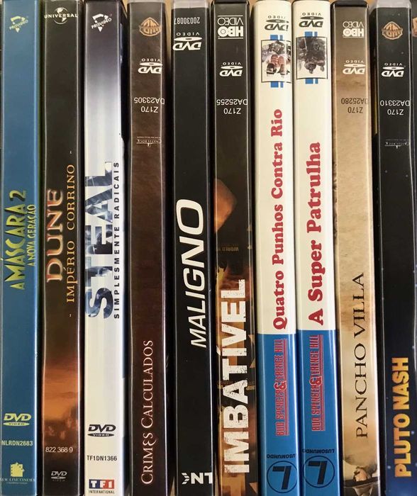 Lote 43 DVDs Originais (3)
