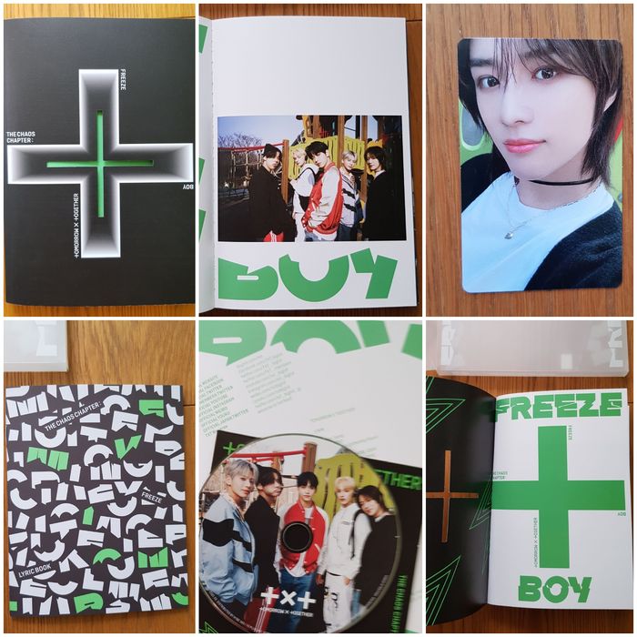 Album TXT The Chaos Chapter Freeze Boy ver.