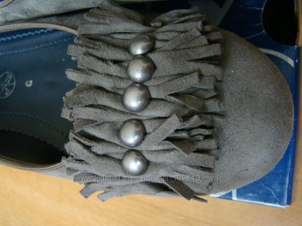 Замшевые туфельки Ara