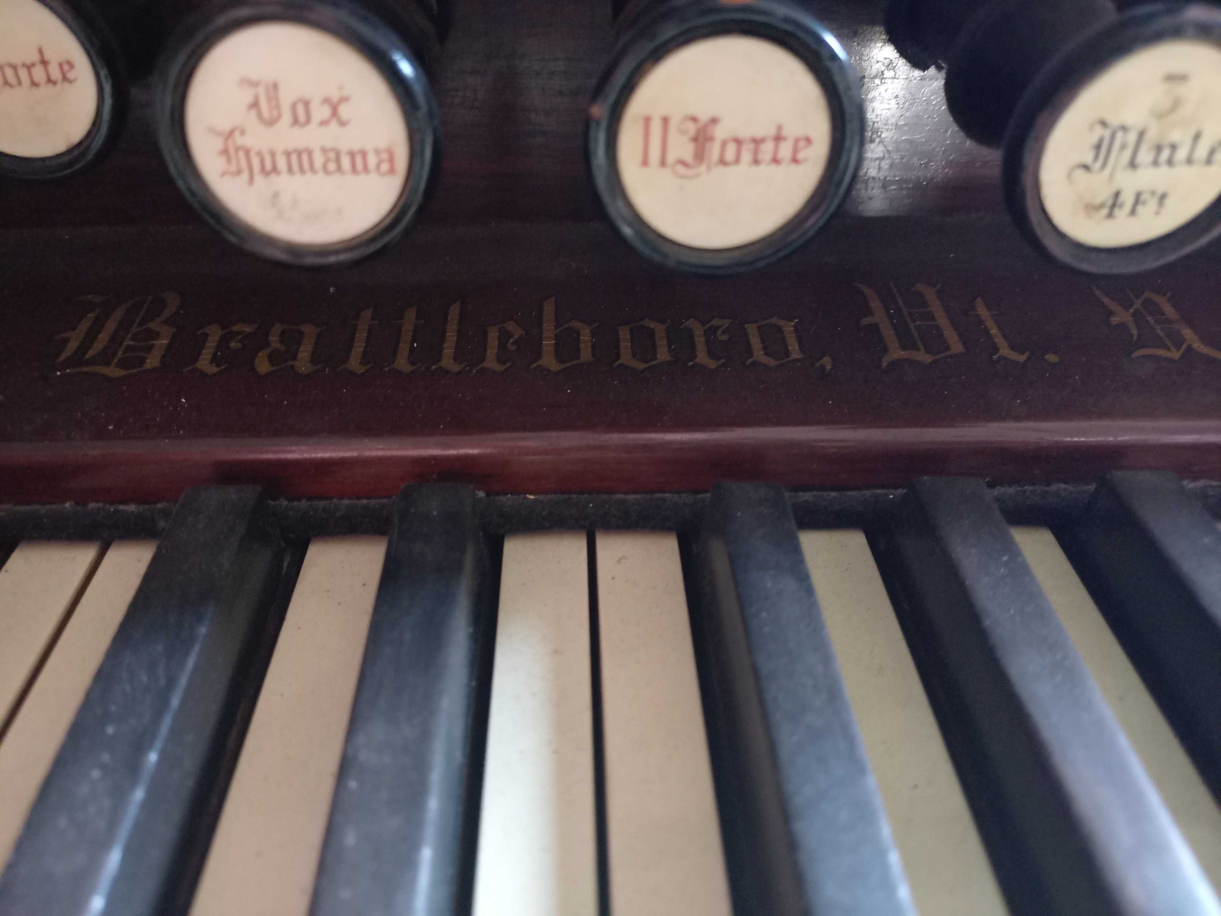 мини орган, фисгармония, Estey Organ Co., Brattleboro