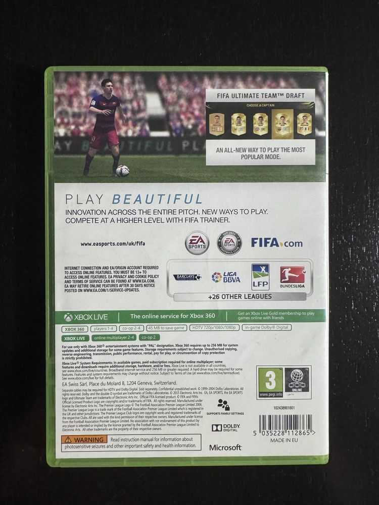 FIFA 16 Xbox 360