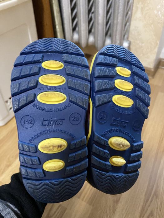 Гумові чоботи для дівчинки