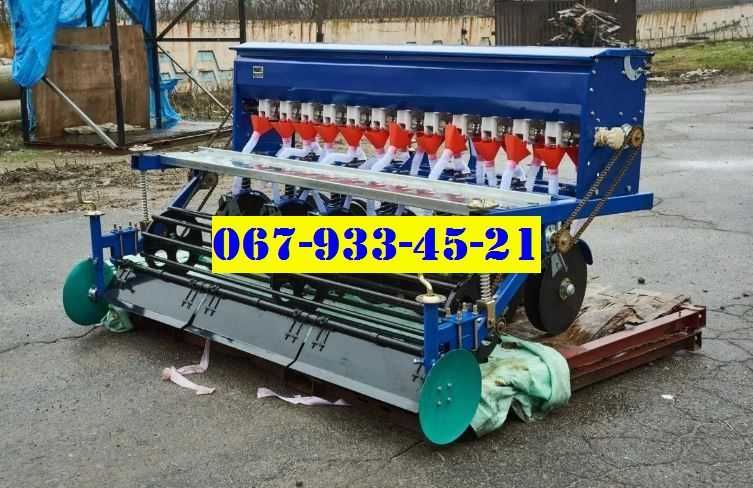 Зерновая дисковая сеялка ширина захвата 2.4 м на 16 рядов (ДТЗ)