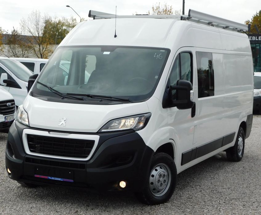 Peugeot Boxer HDI-130! L3H2-MAXI 7-Osób! Brygadowy! 83tyś km! Serwis! 2019