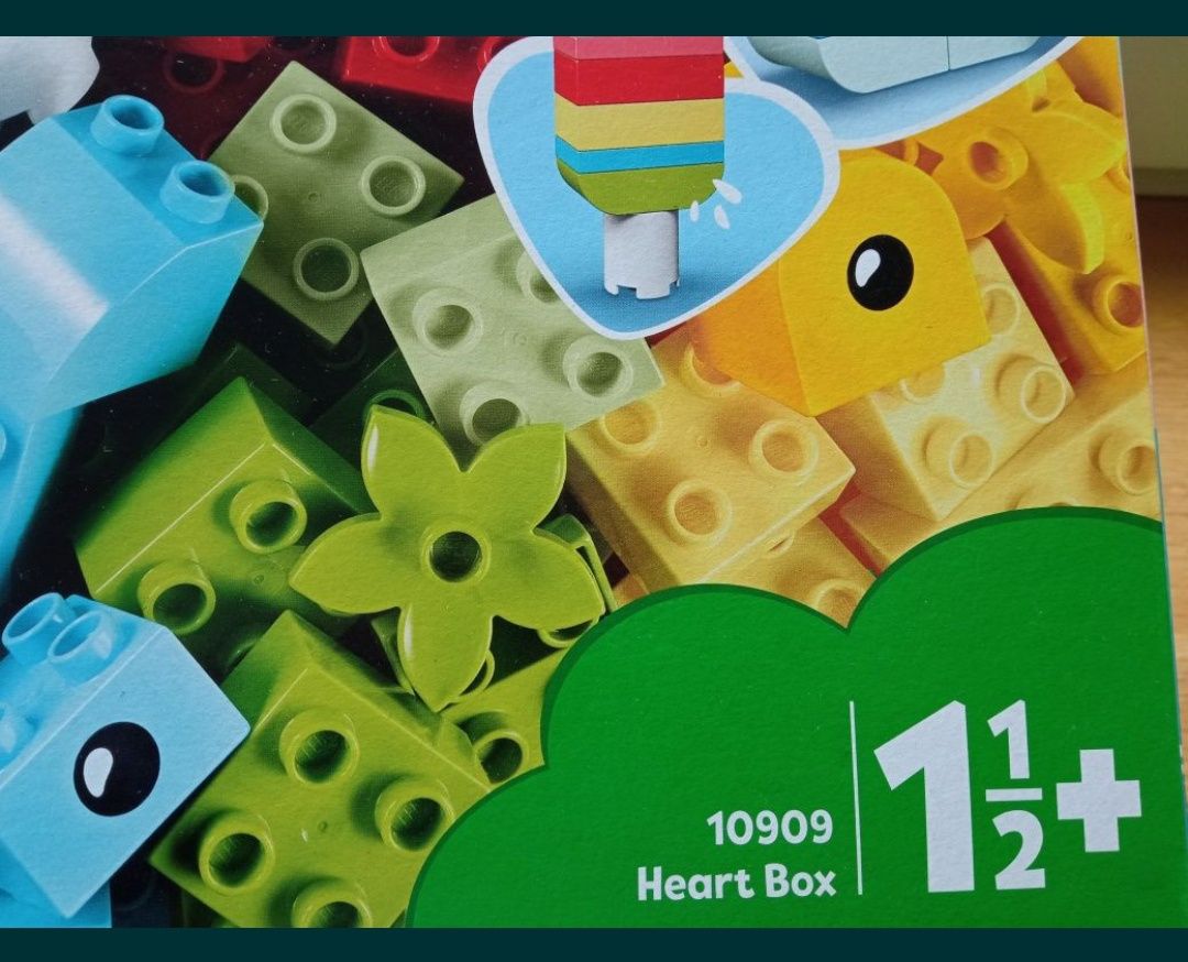 Nowe LEGO Duplo pudełko z serduszkiem 10909 klocki