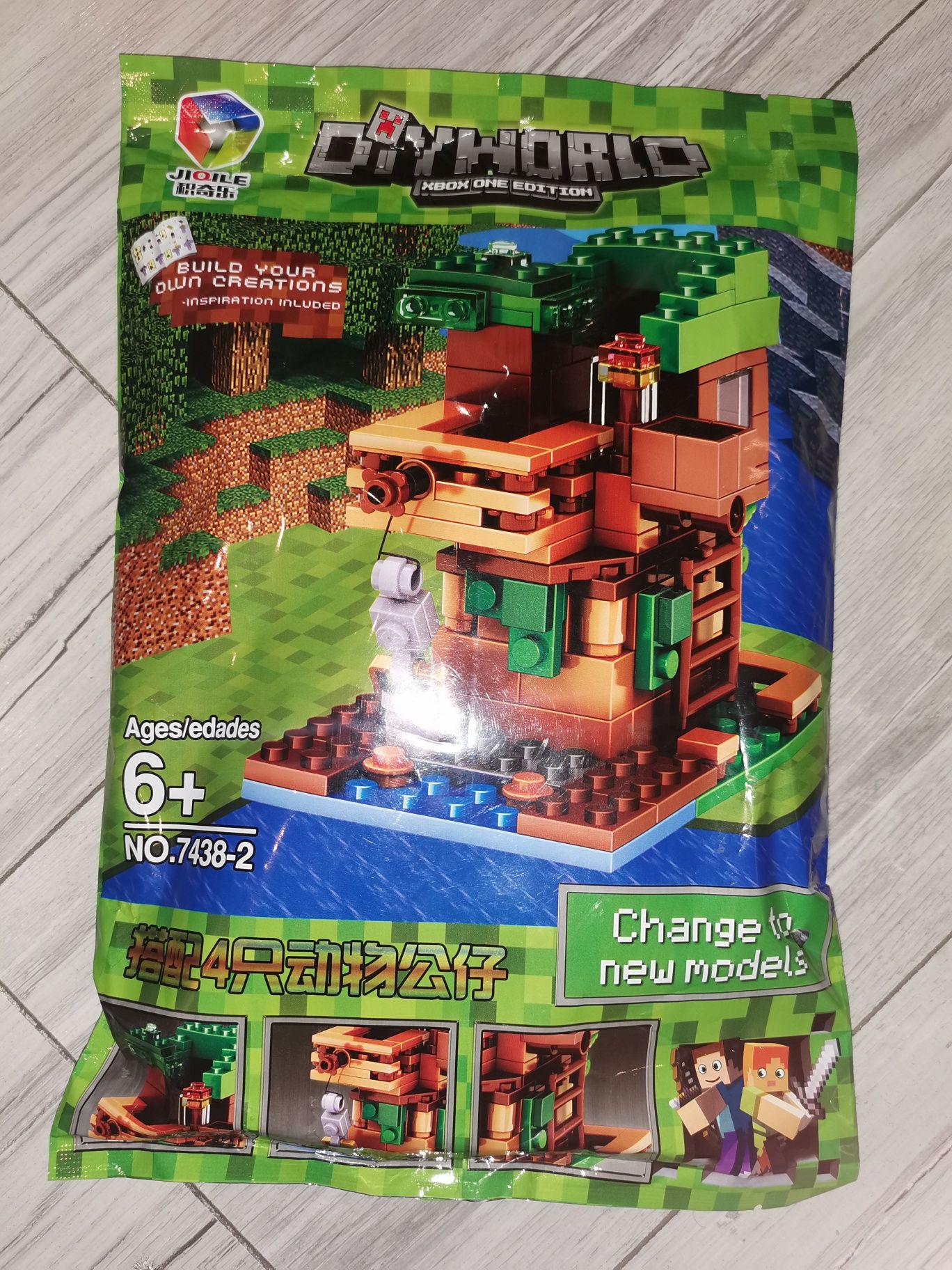 Klocki Minecraft Nowe kompatybilne z Lego