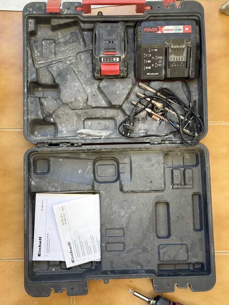 Kit einhell como novo