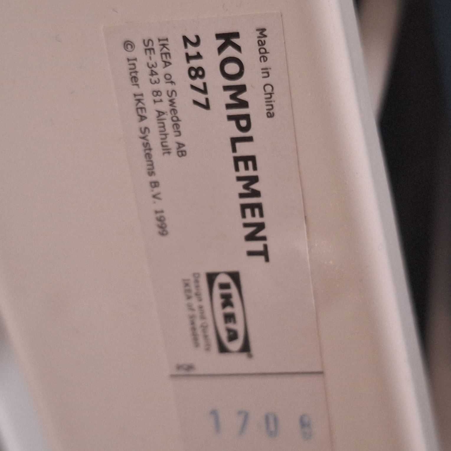 Wieszak wysuwany na spodnie Ikea