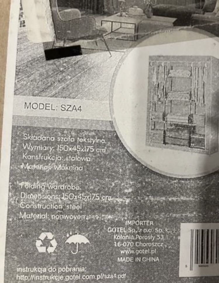 Nowa szafa msterialowa