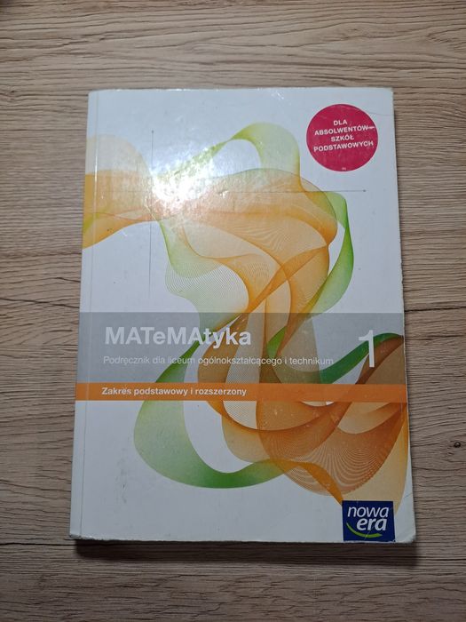 Podręcznik Matematyka 1
