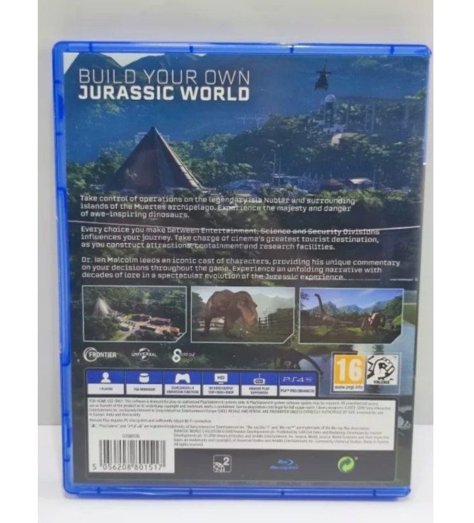 Gra jurassic world evolution ps4