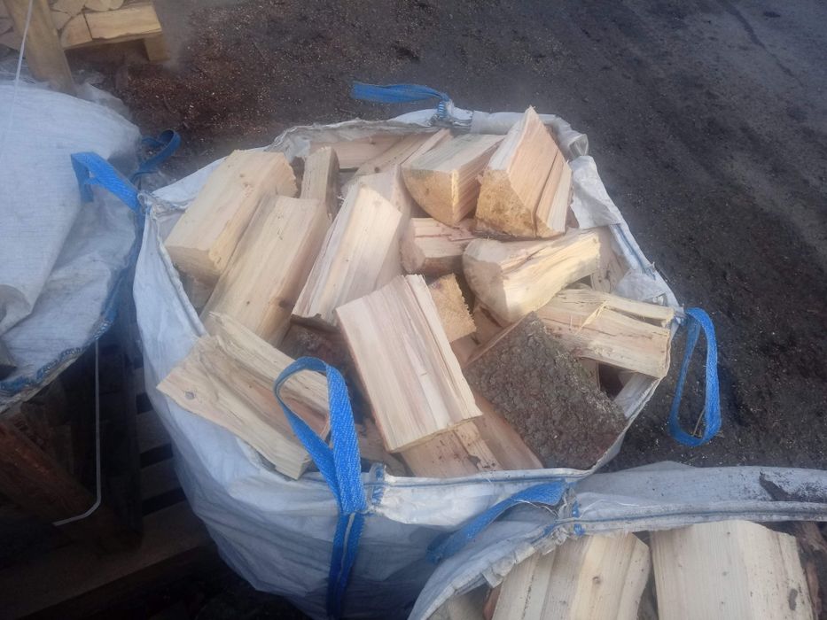 Drewno Grube Łupane TRANSPORT Gratis!