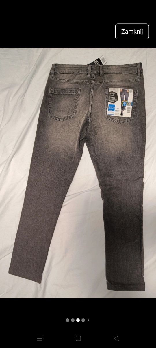 Nowe jeansy stretch 40 Esmara Lidl