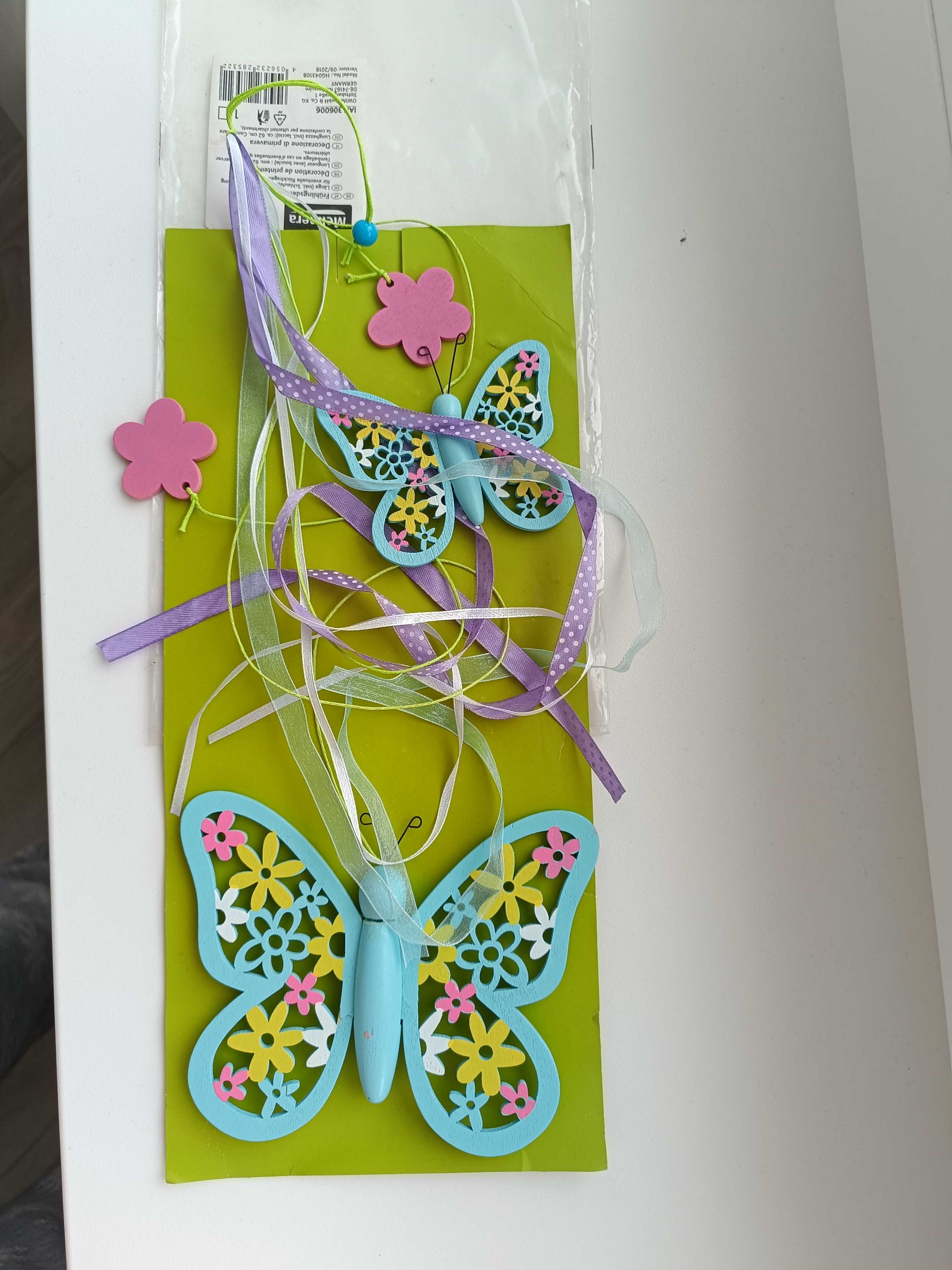 Подвеска бабочек фирмы melinera, весняний декор, декор метелики