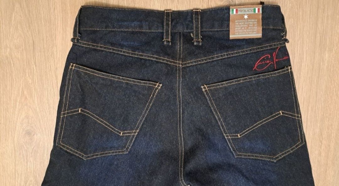 Vanucci 32/34 spodnie motocyklowe jeansowe