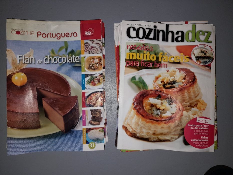 revistas de receitas culinárias