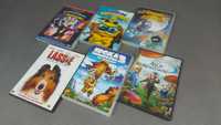 Filmy dla dzieci bajki 3D DVD 6 szt. Epoka lodowcowa Alicja Garfield