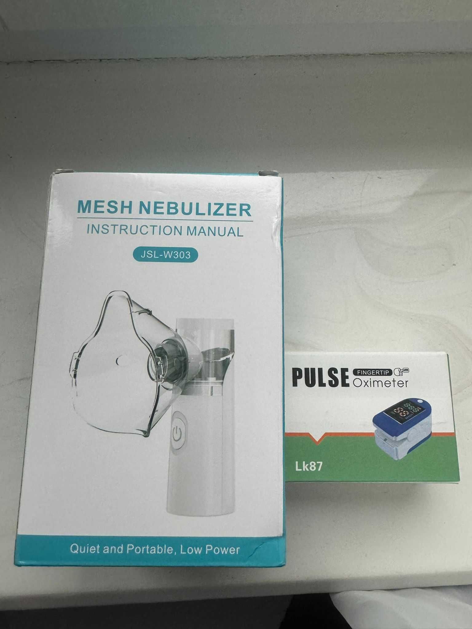 Profesjonalny Bezprzewodowy Inhalator + Pulsyksometr !!!