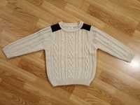 Sweter, sweterek chłopięcy jak nowy, miły w dotyku, r. 116